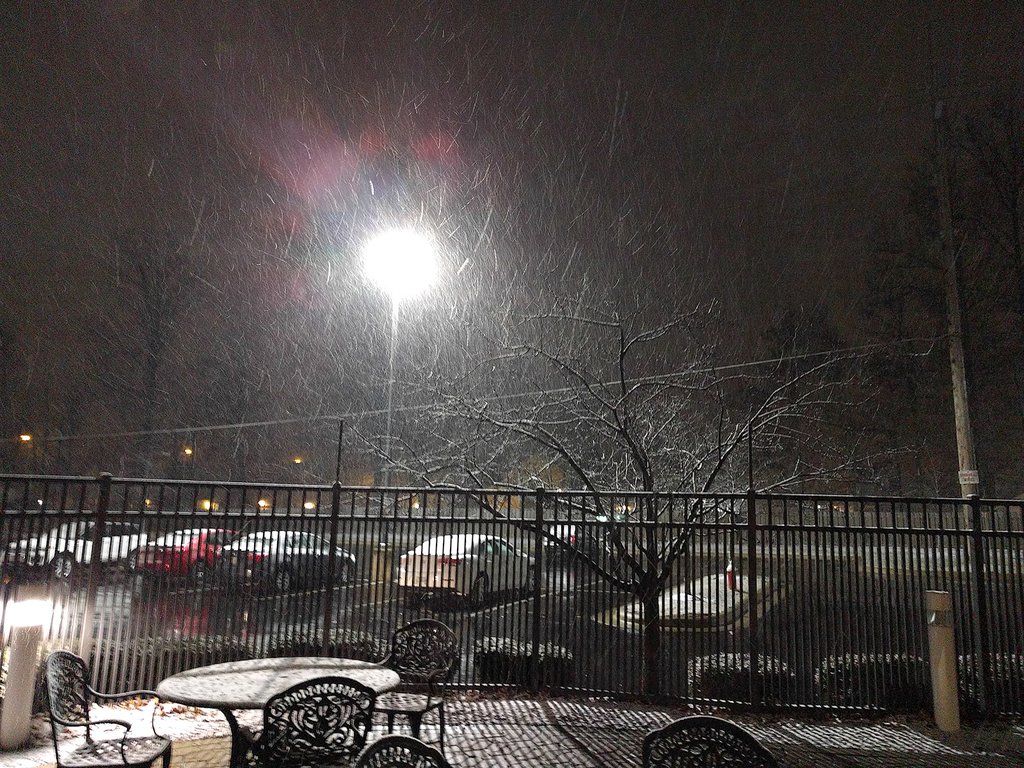 Snow at Night